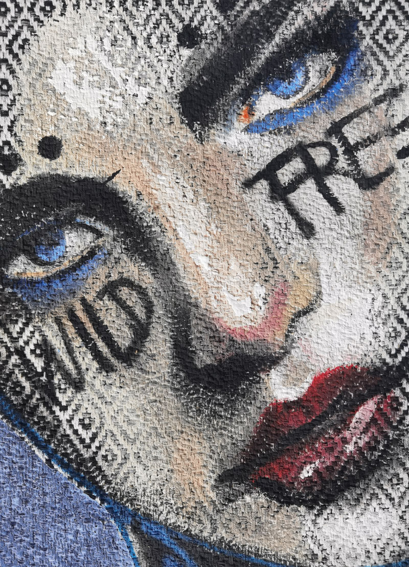 WILD AND FREE II - Unikat