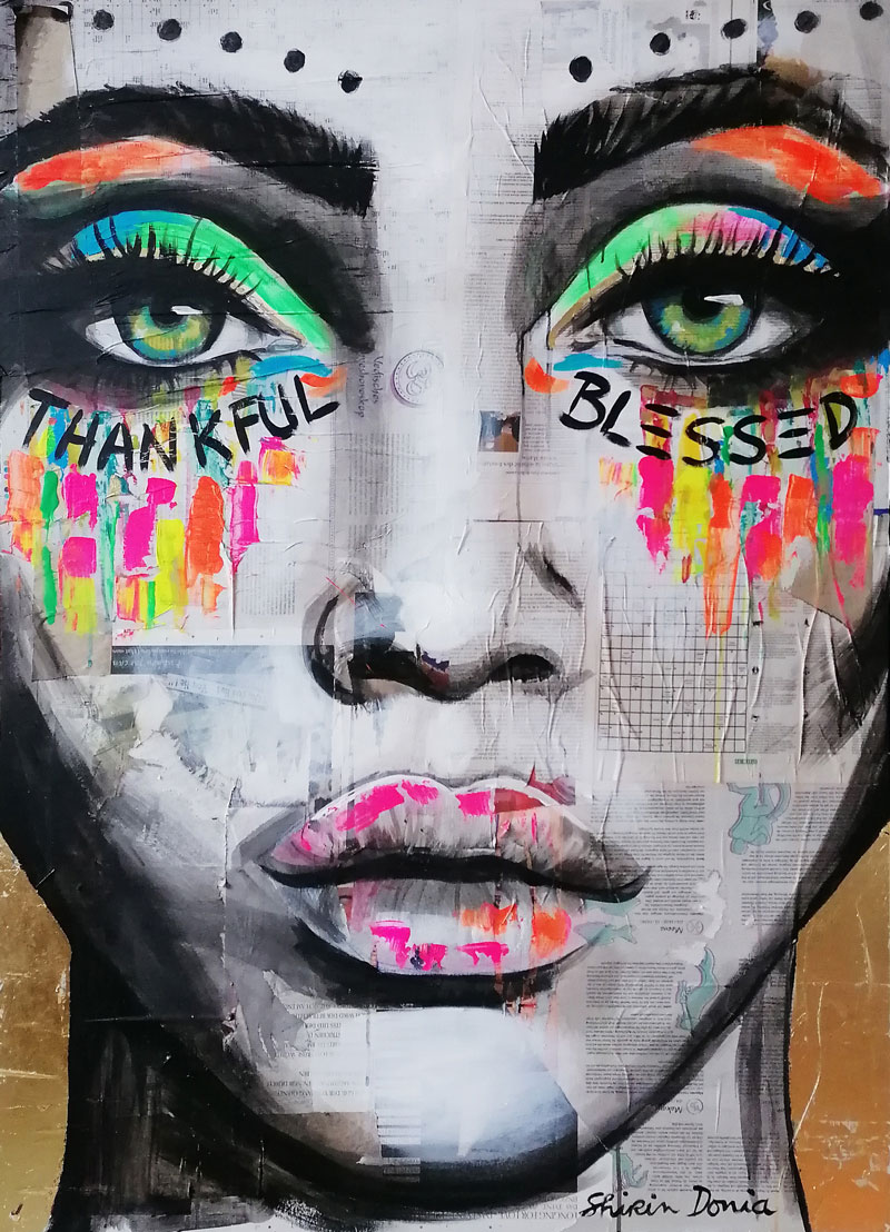 THANKFUL BLESSED - Print