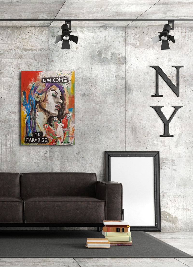WELCOME TO PARADISE - Print