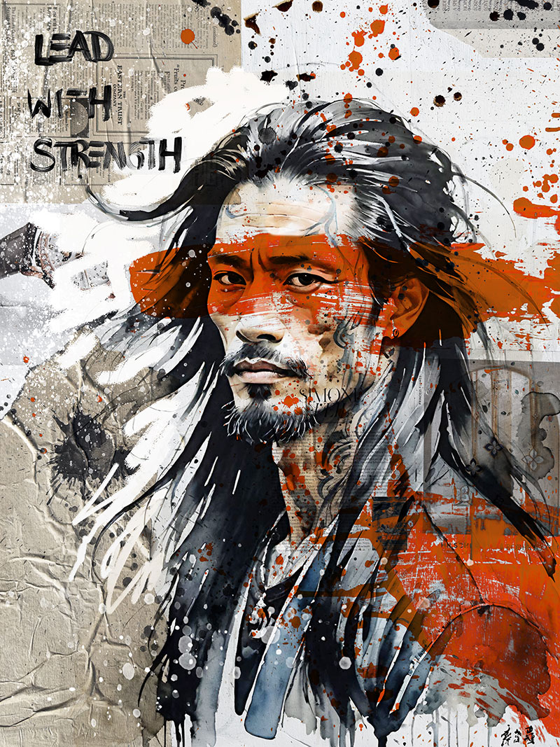 WITH STRENGTH - Unikat