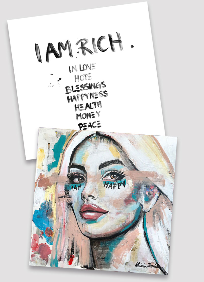 I AM HAPPY - Print