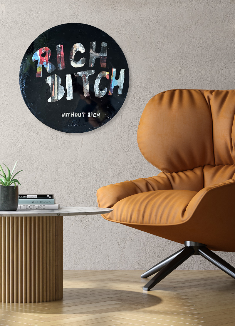 RICH B Round - Unikat
