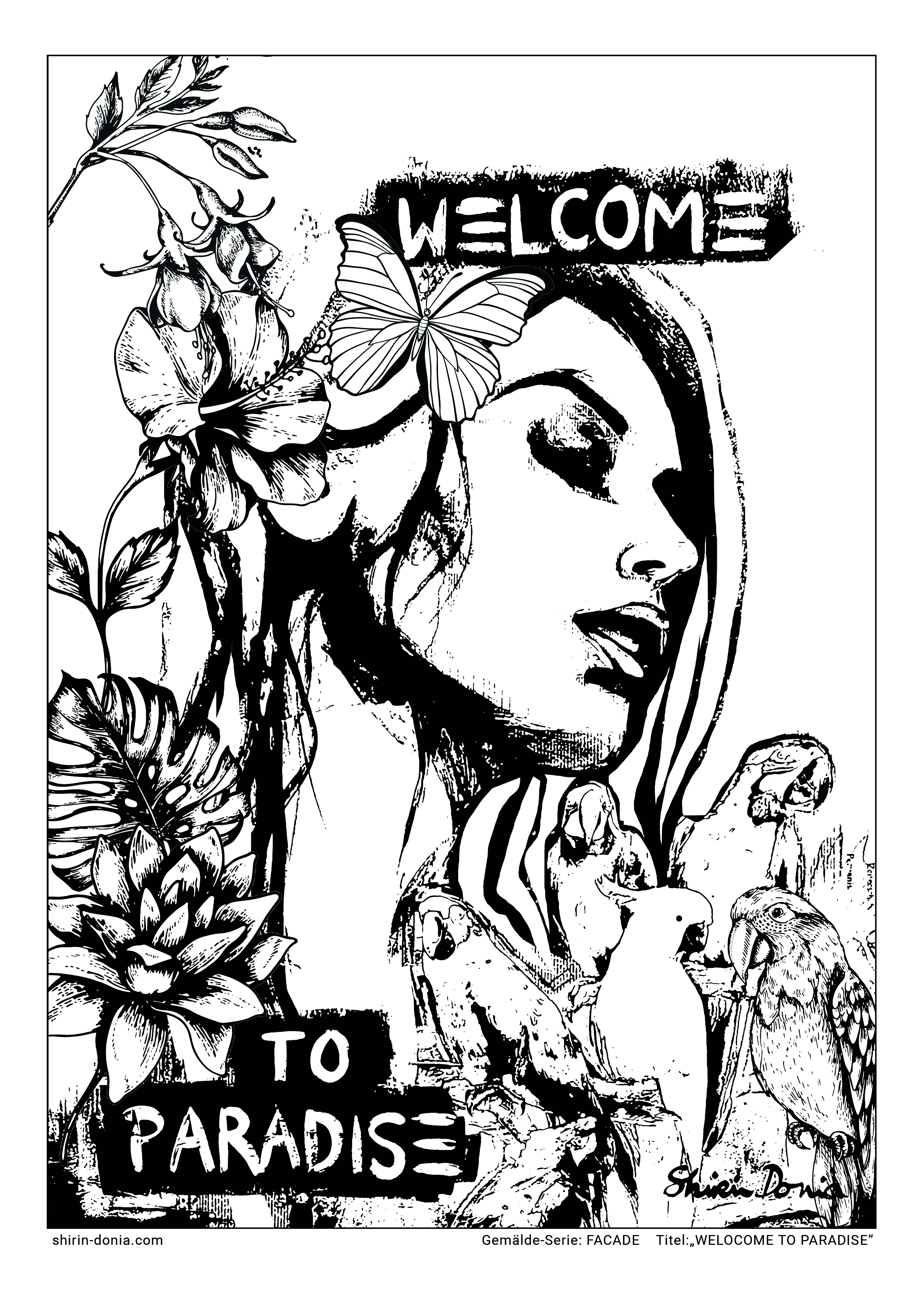 WELCOME TO PARADISE  - AUSMALBILD - DOWNLOAD