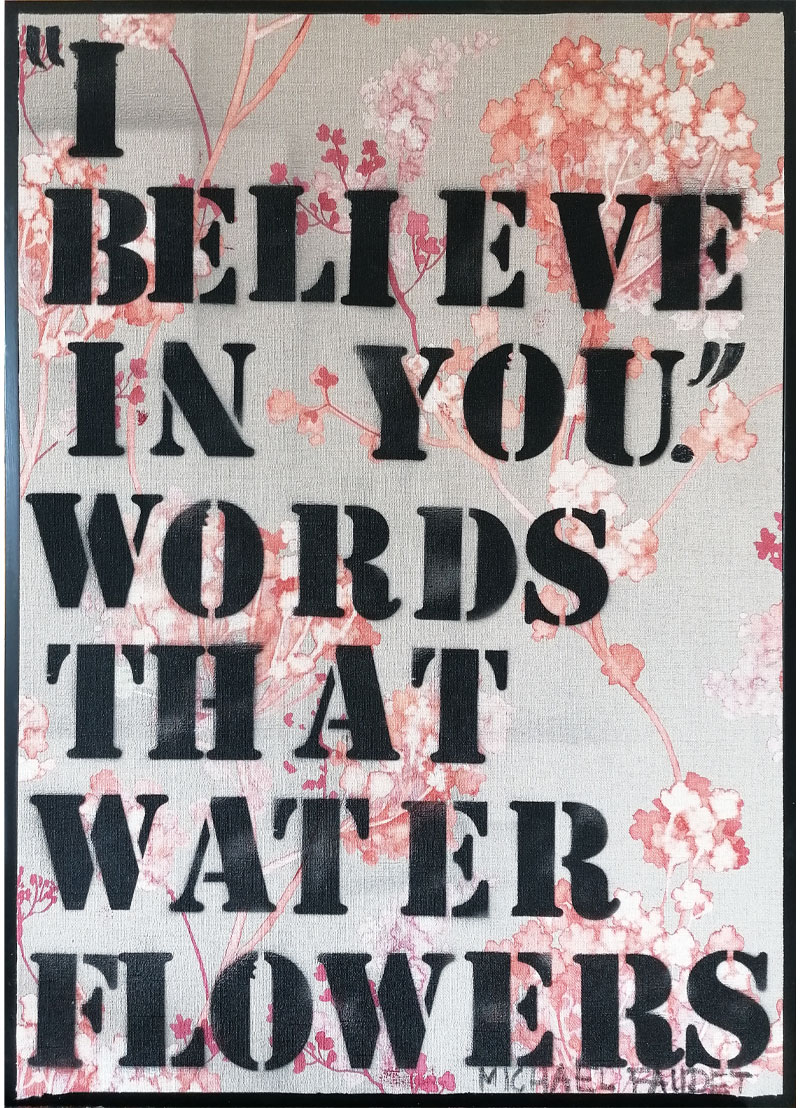 BELIEVE IN YOU - Unikat
