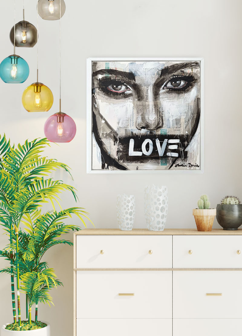 LOVE - Selfmade Unikat