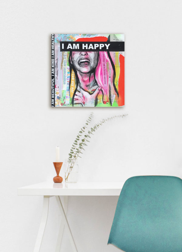 HAPPY – mini - Unikat