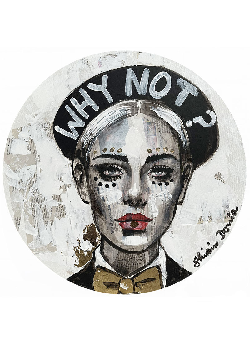 WHY NOT Round - Unikat