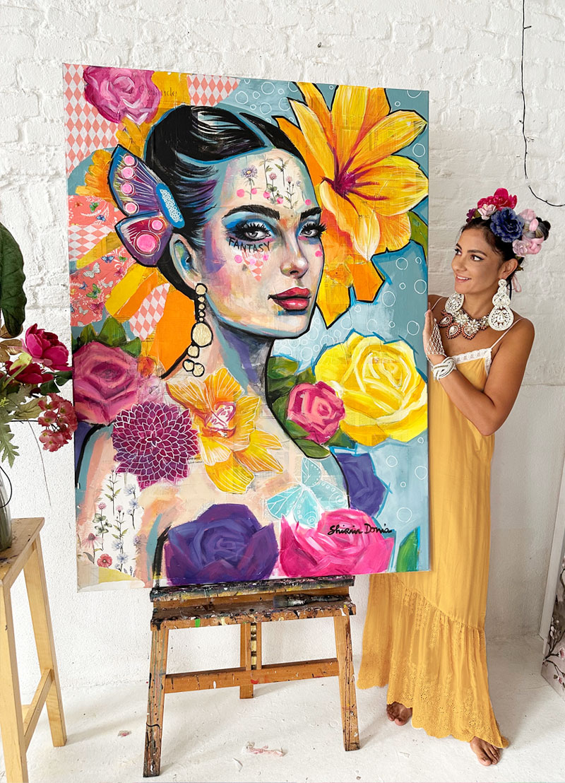 FLORAL FANTASY - Unikat