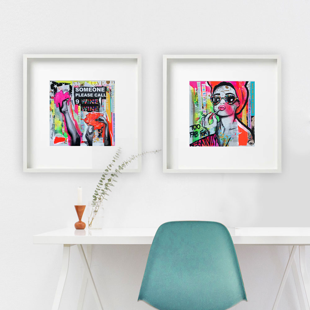 NINE WINE WINE – mini - Print