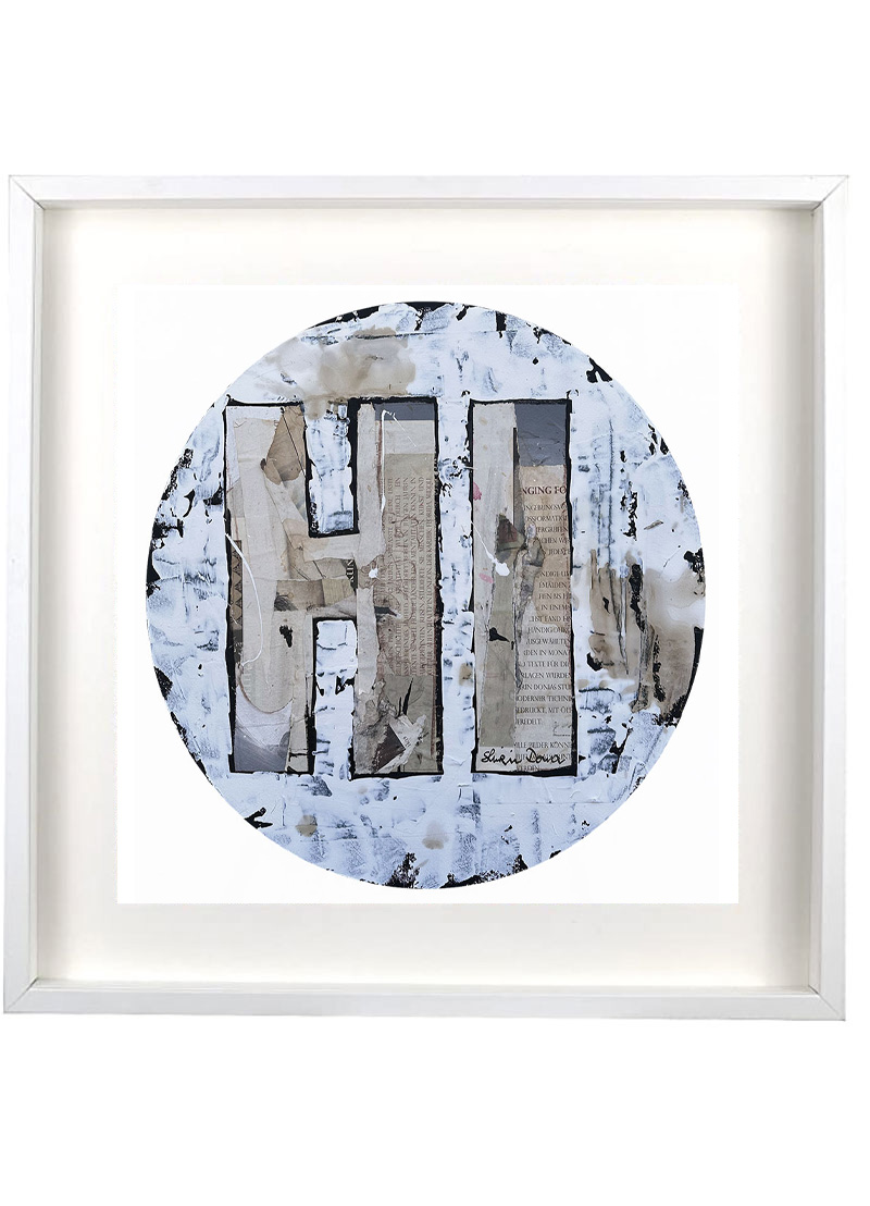 HI Round - Print