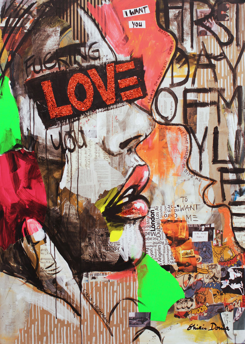 F**KING LOVE YOU - Print