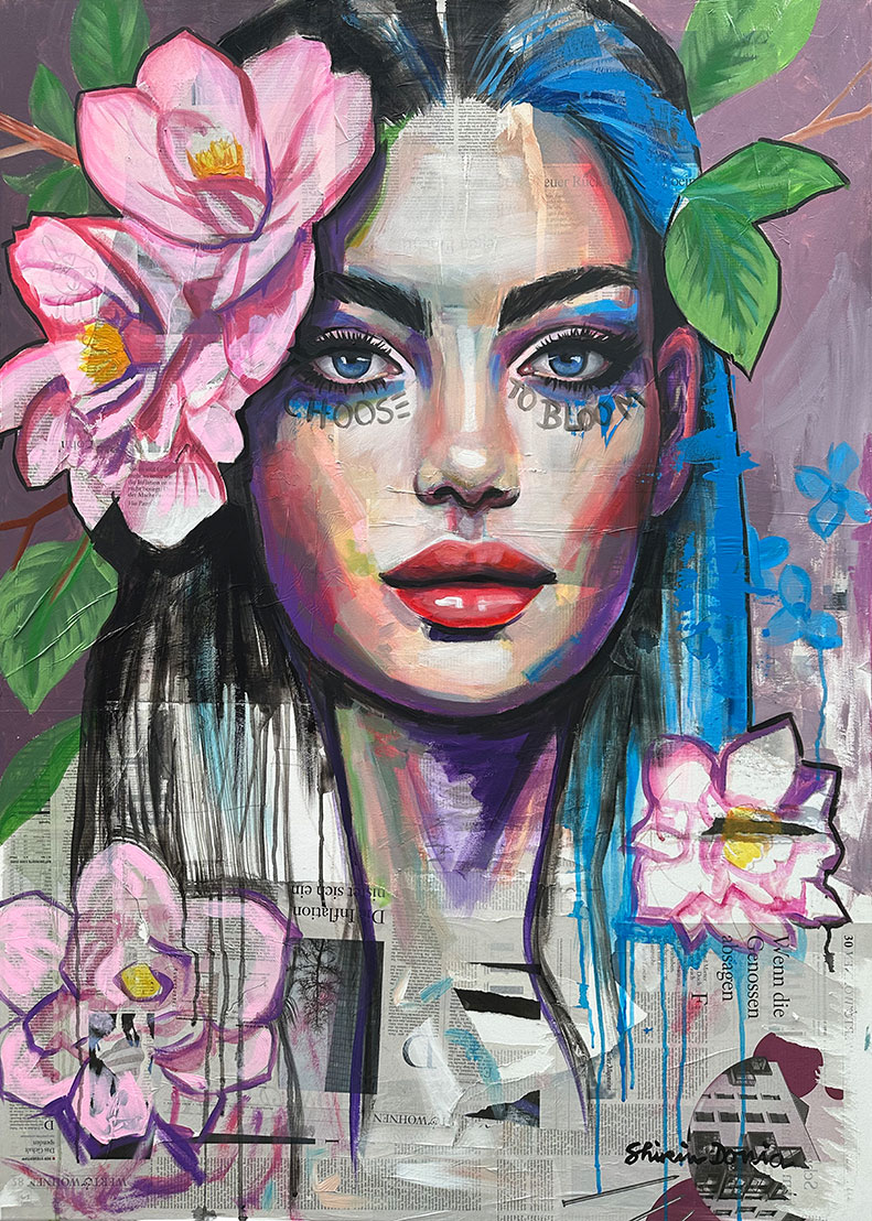 CHOOSE TO BLOOM - Unikat