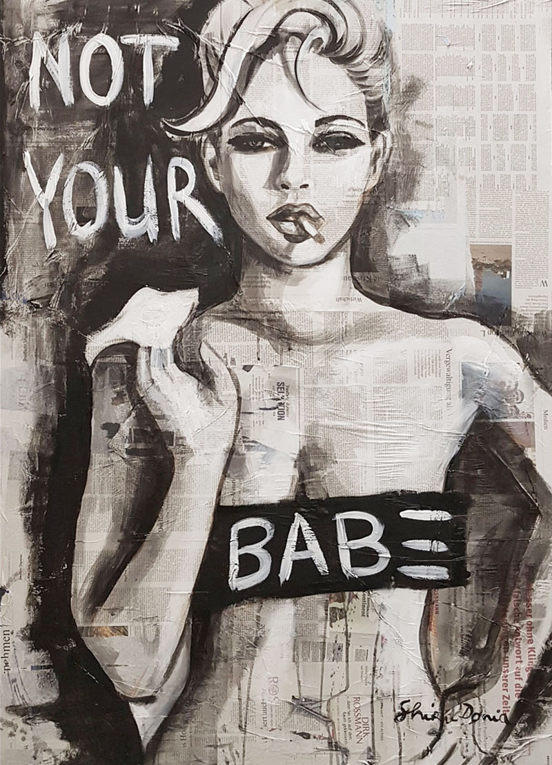 NOT YOUR BABE 2 - Print