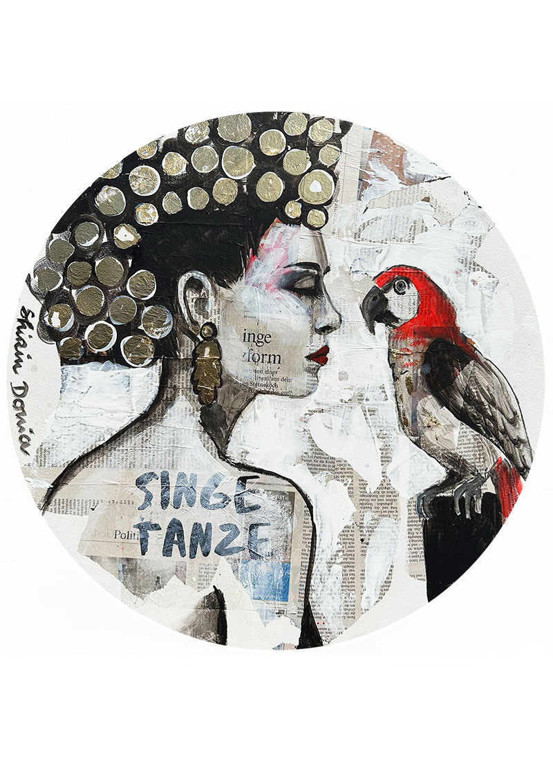 SINGE TANZE Round - Unikat