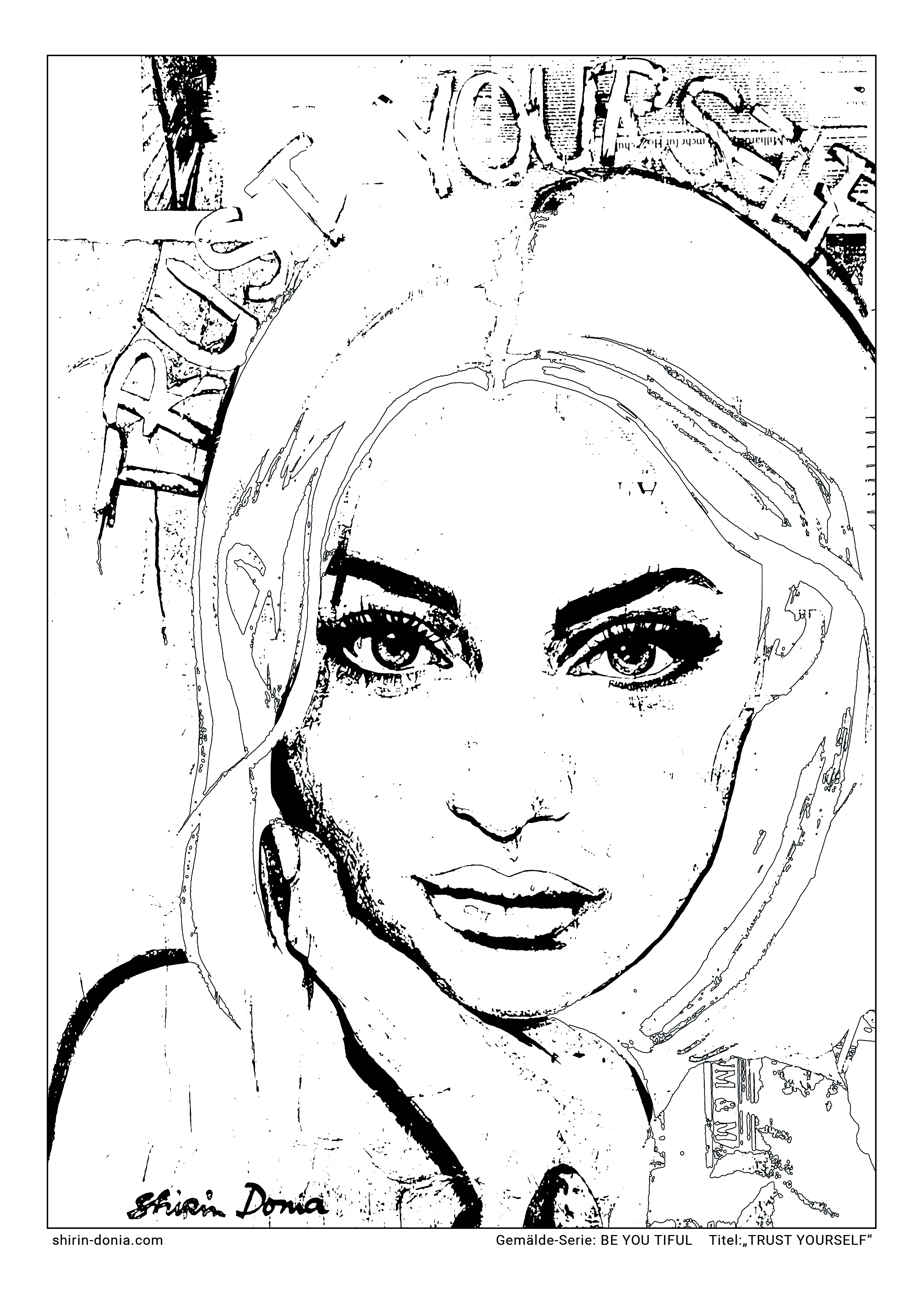 TRUST YOURSELF 1 - AUSMALBILD - DOWNLOAD