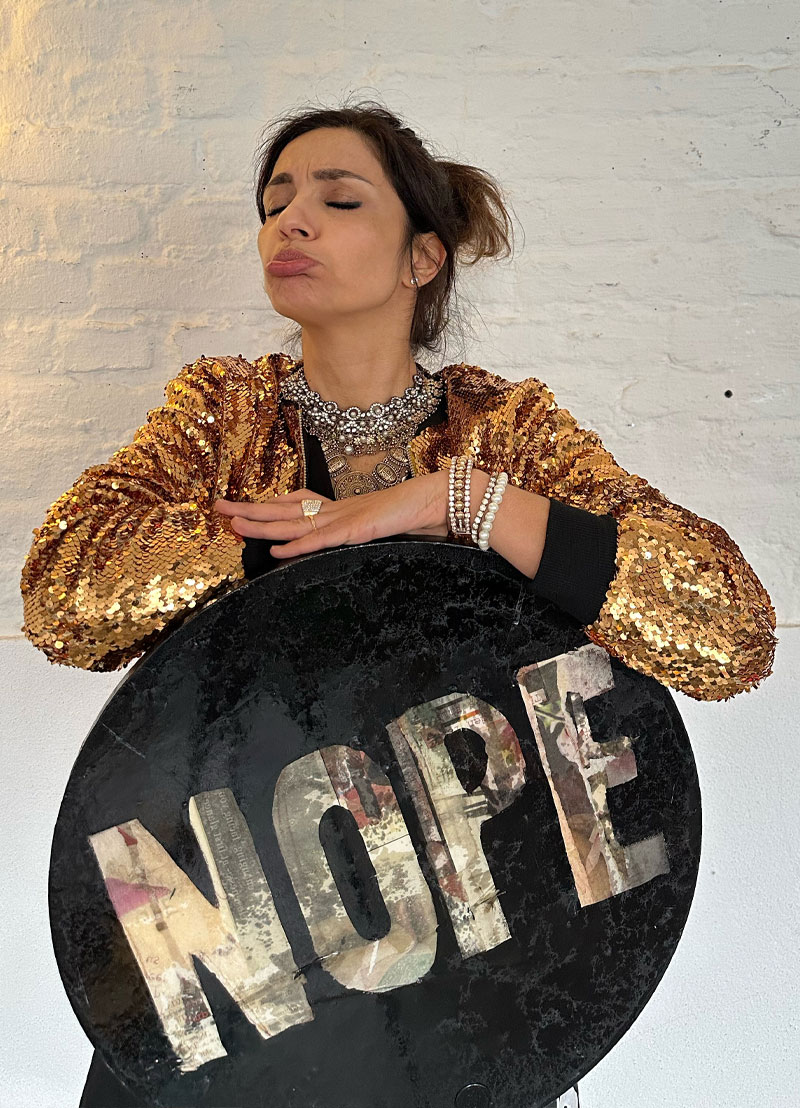 NOPE Round - Unikat