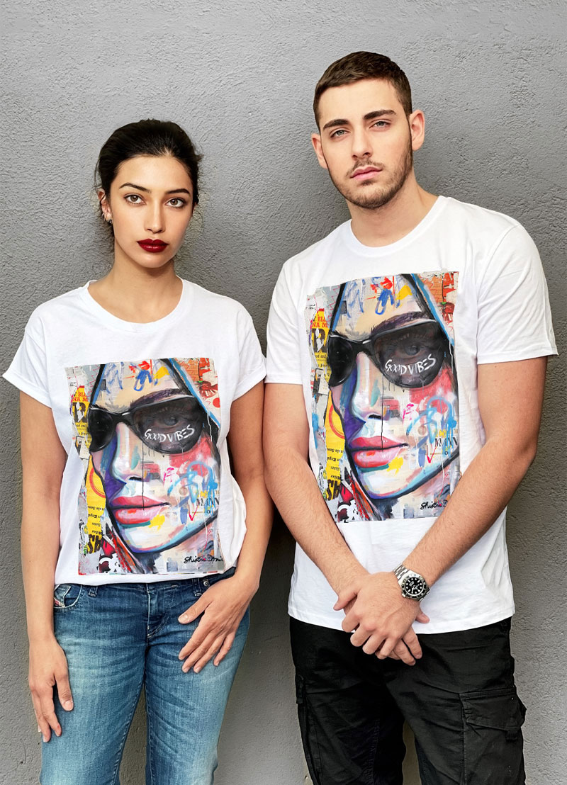 GOOD VIBES ART-SHIRT