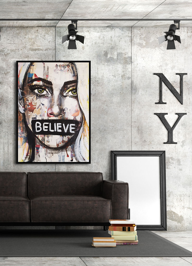 BELIEVE X - Unikat