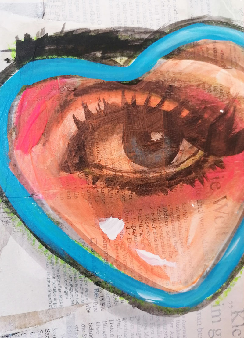 LOVE IS A SUPERPOWER - Unikat
