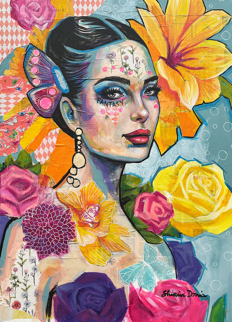 FLORAL FANTASY - Unikat
