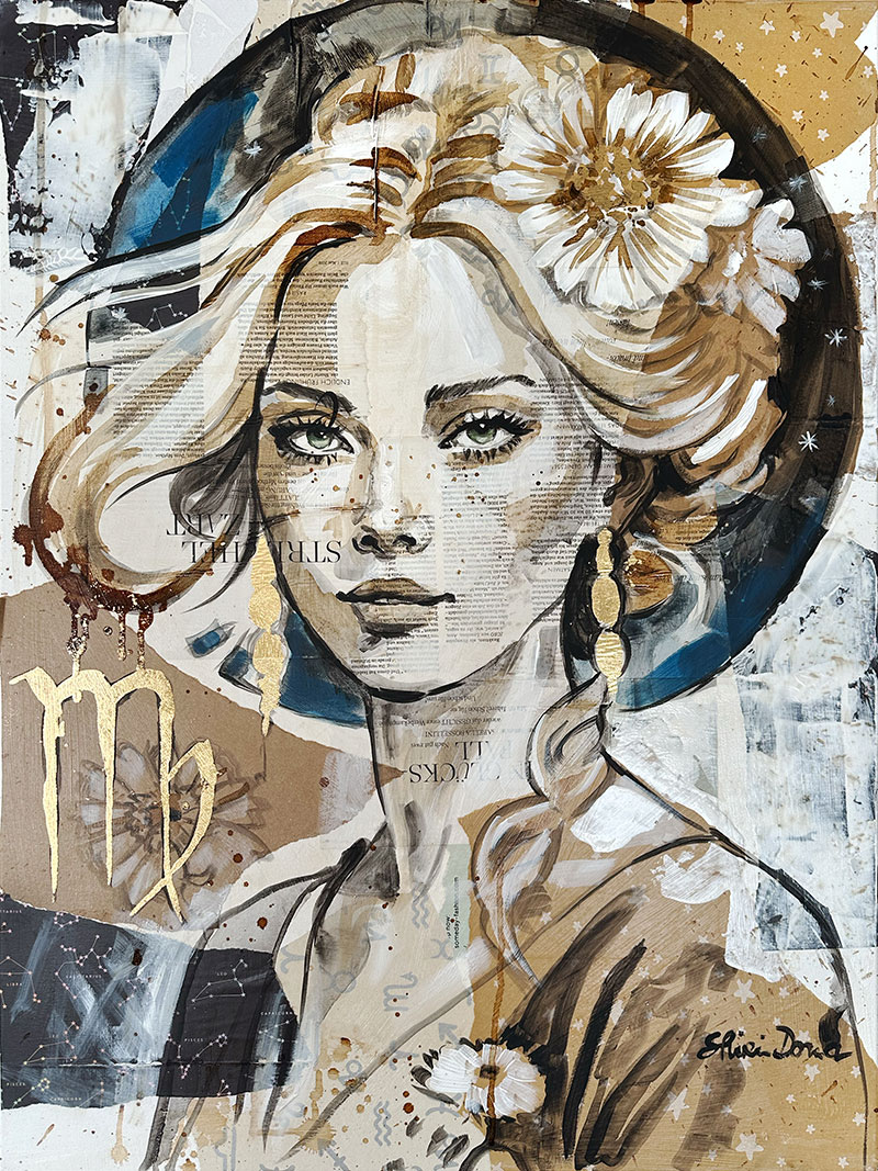 Sternzeichen Jungfrau Poster
