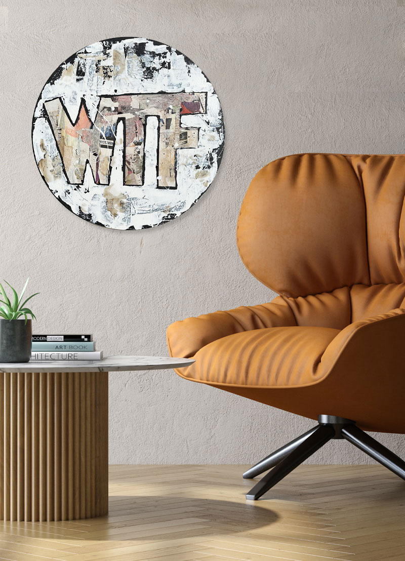 WTF Round - Unikat