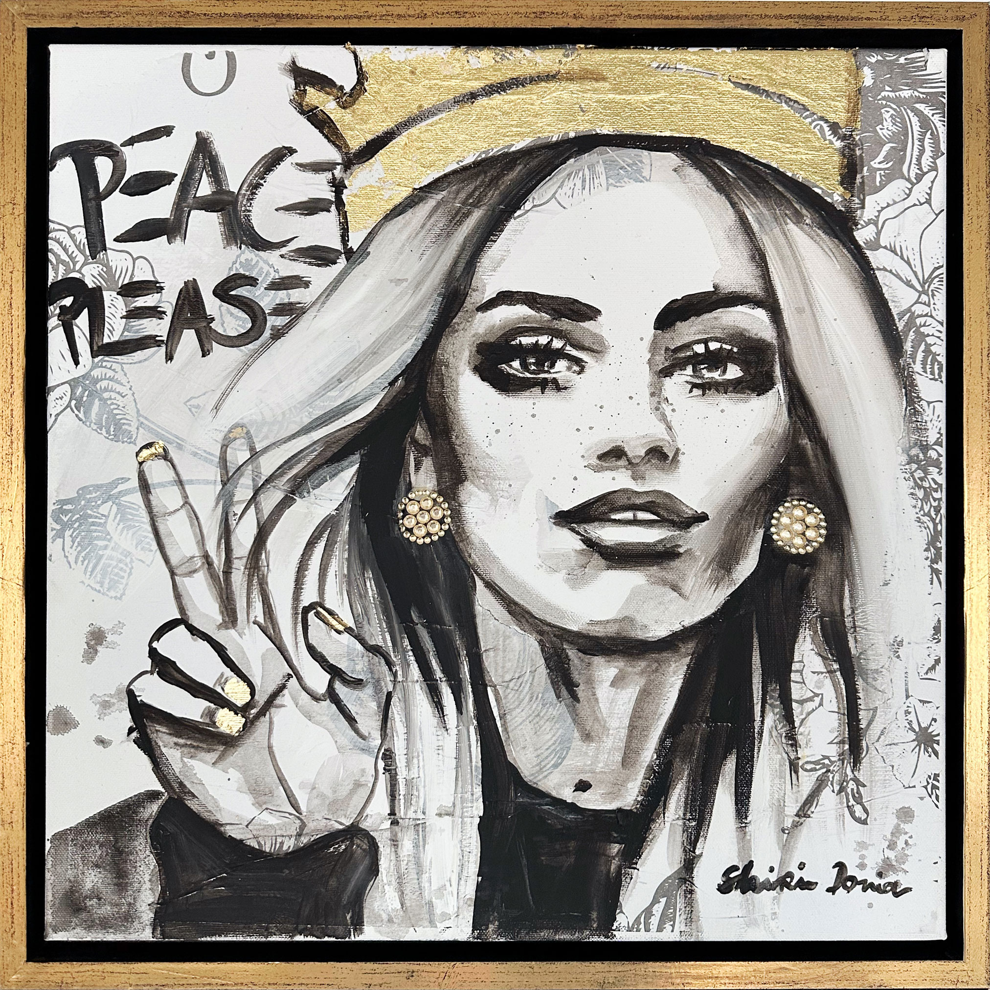 PEACE PLEASE - Unikat