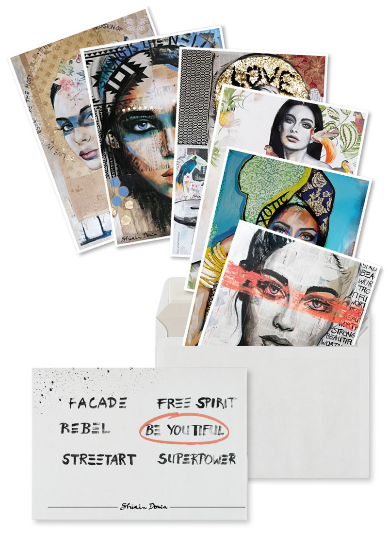 POSTKARTEN SET -BE YOUTIFUL