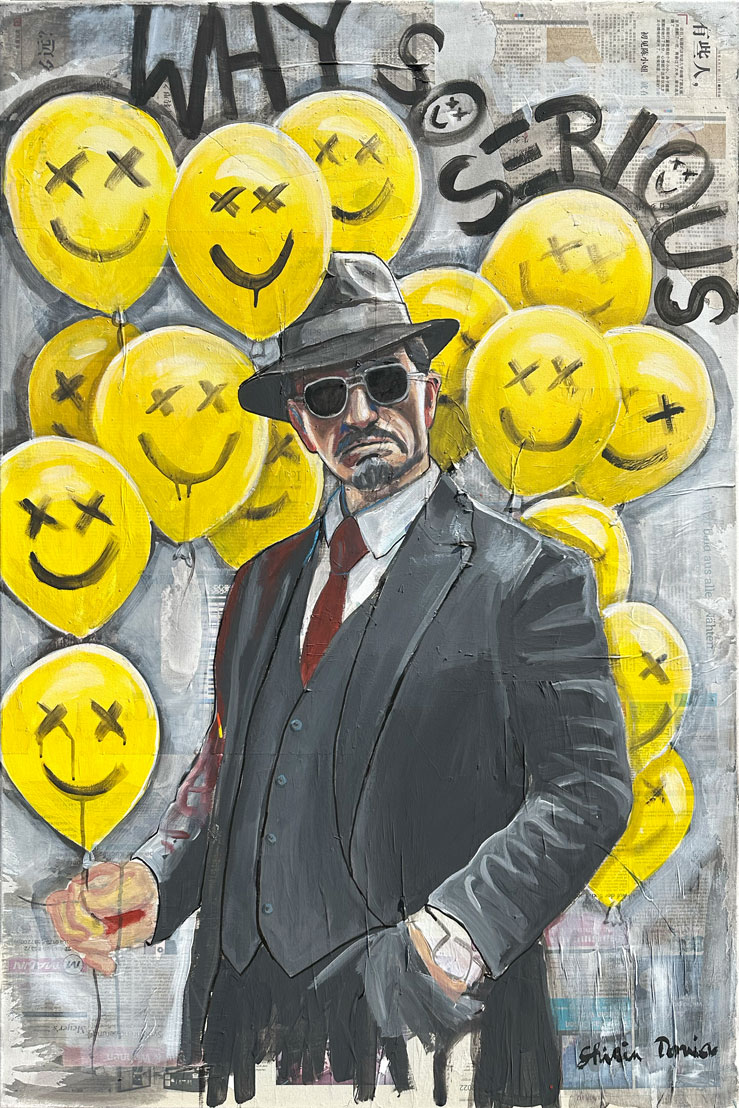 WHY SO SERIOUS - Unikat