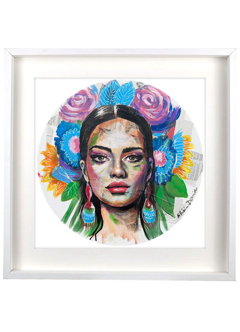 LADY PEACOCK - Print