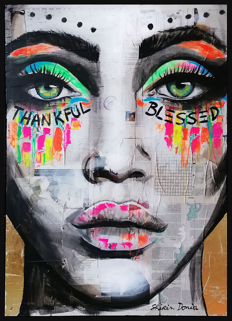 THANKFUL BLESSED - Unikat