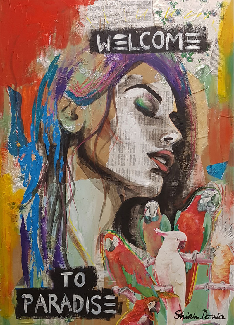 WELCOME TO PARADISE - Print