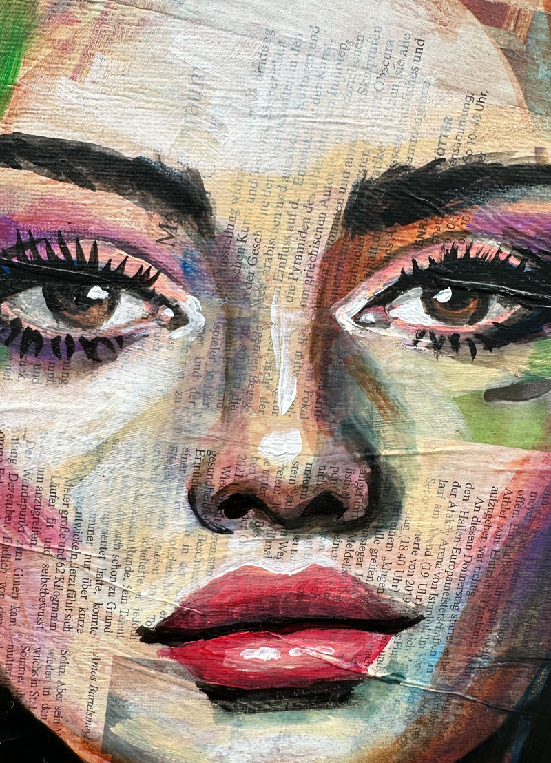 LADY PEACOCK - Unikat